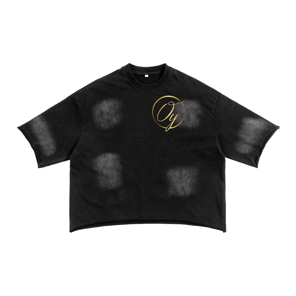 Sunfade French Terry Raw Edge T-Shirt