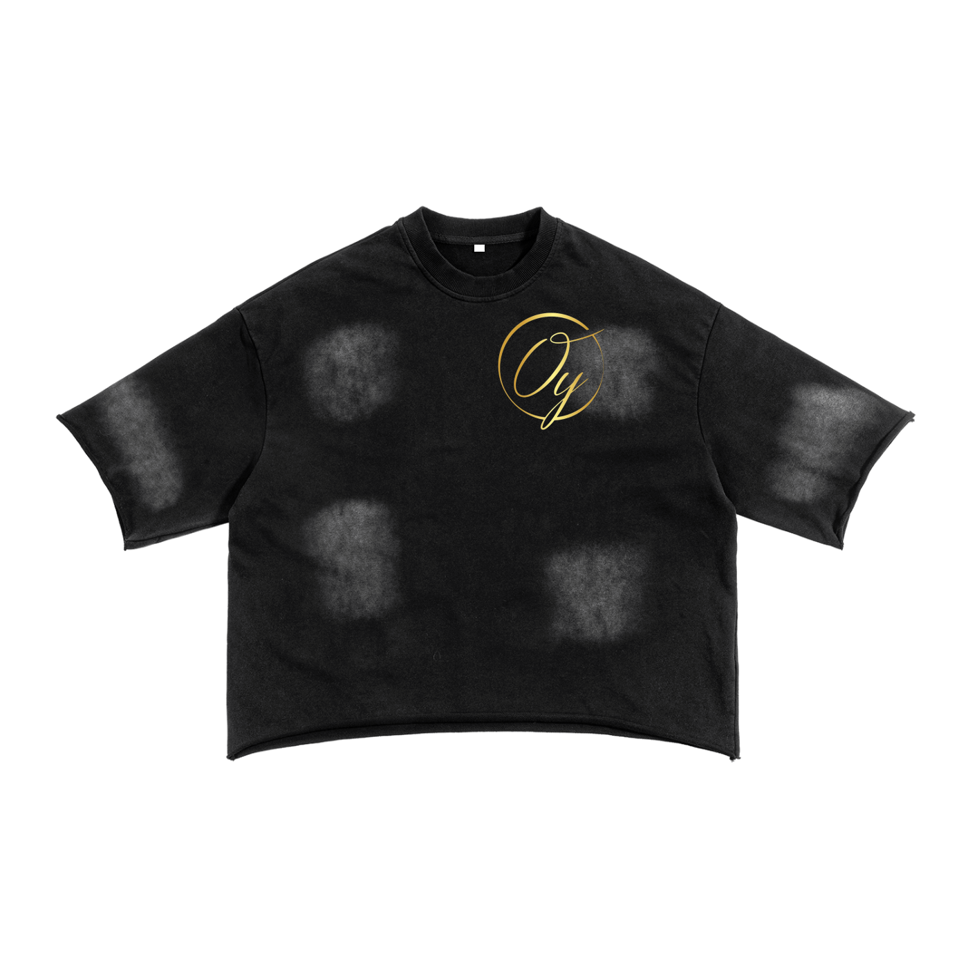 Sunfade French Terry Raw Edge T-Shirt