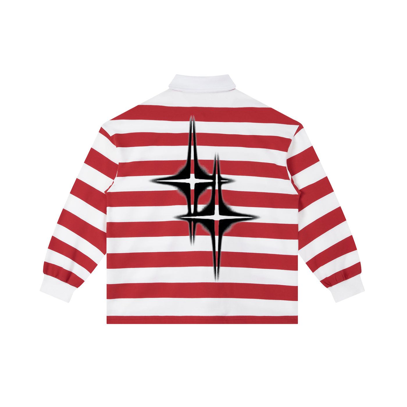 Color Block Stripe Polo Shirt