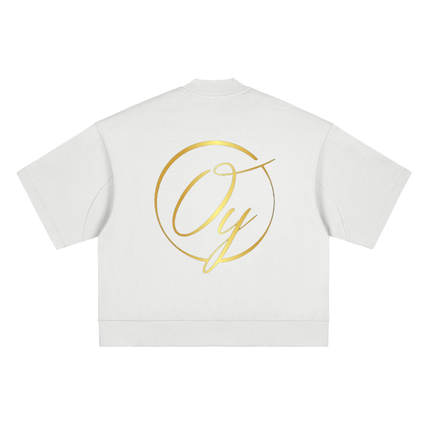 Heavyweight Oversized Mock Neck T-shirt