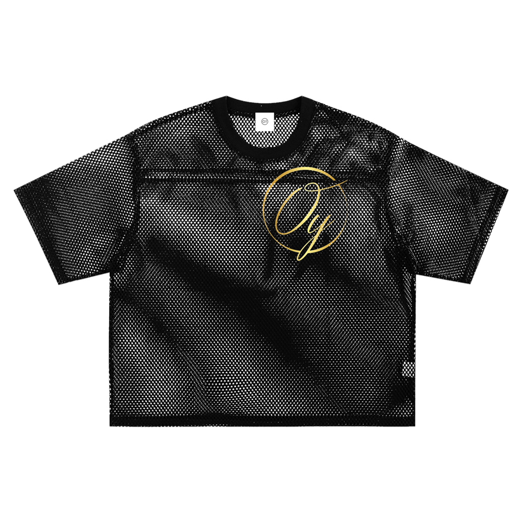 See-through Boxy Net T-Shirt