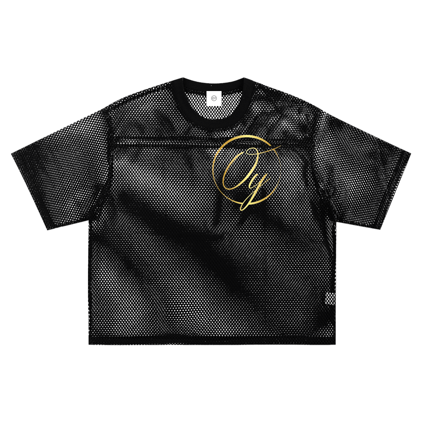 See-through Boxy Net T-Shirt