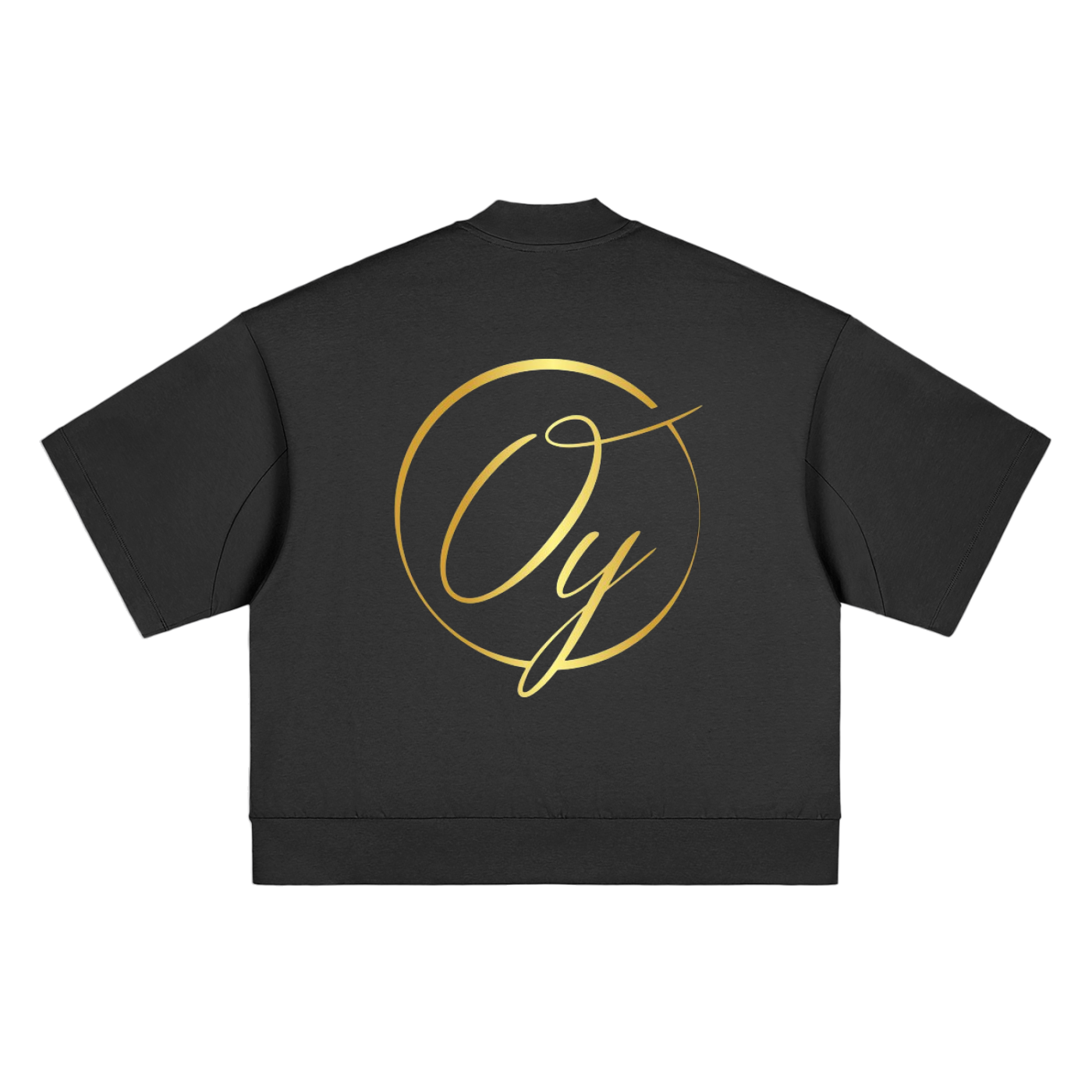 Heavyweight Oversized Mock Neck T-shirt